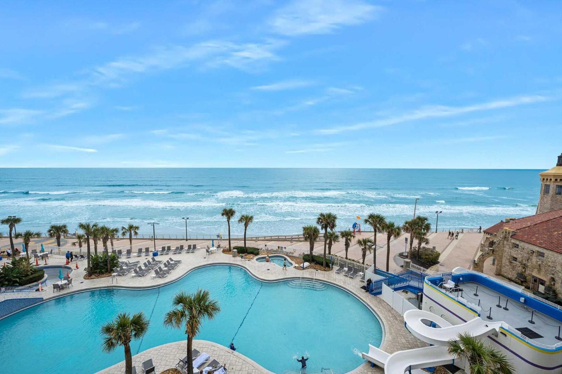 Luxury 6Th Floor 1 Bedroom Condo Direct Oceanfront Wyndham Ocean Walk Resort Daytona Beach | 610 Exterior foto