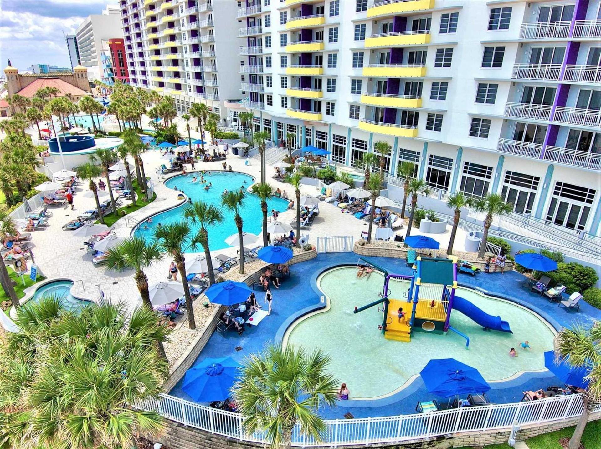 Luxury 6Th Floor 1 Bedroom Condo Direct Oceanfront Wyndham Ocean Walk Resort Daytona Beach | 610 Exterior foto